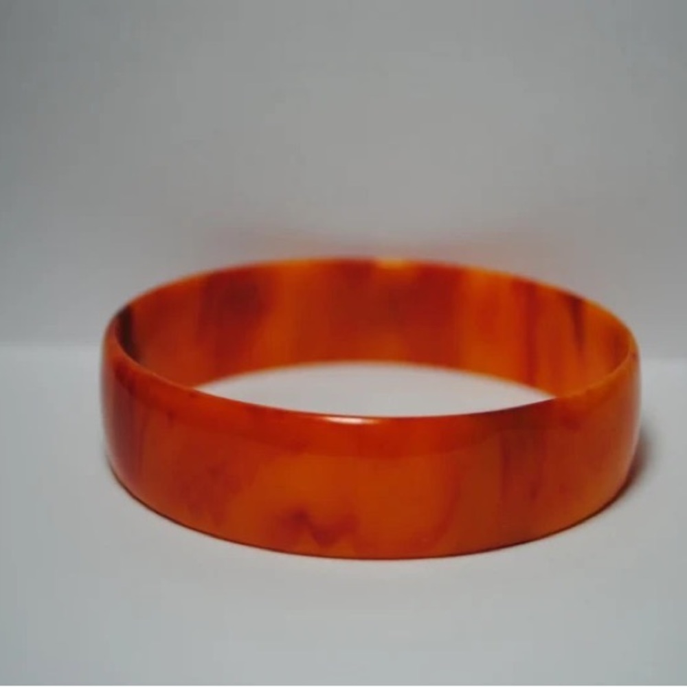 Vintage Tequila Sunrise  Bakelite Bracelet ( Reduced Price)